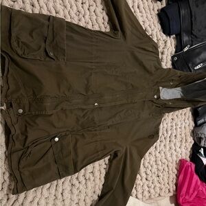 Lush women Dark Olive Field Jacket